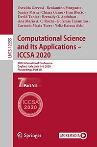 Computational Science and Its Applications – ICCSA 2020, Part VII