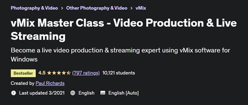 vMix Master Class – Video Production & Live Streaming