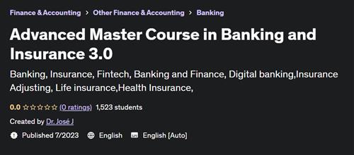 Advanced Master Course in Banking and Insurance 3.0