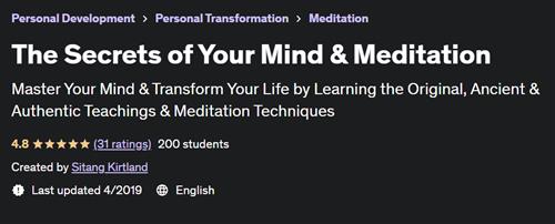 The Secrets of Your Mind & Meditation