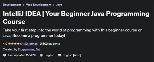 IntelliJ IDEA – Your Beginner Java Programming Course