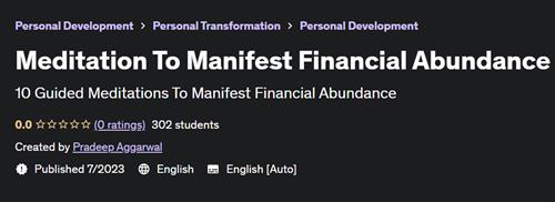 Meditation To Manifest Financial Abundance