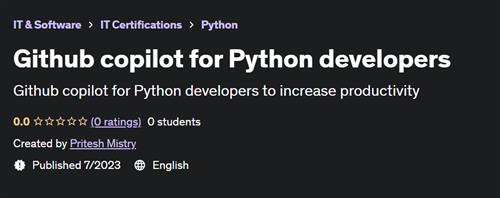 Github copilot for Python