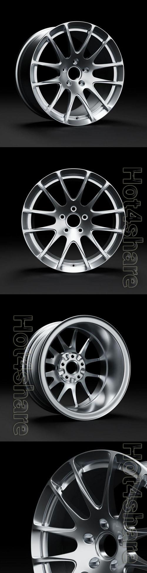 Auto rims 5zigen – ZR 520 - 3d model