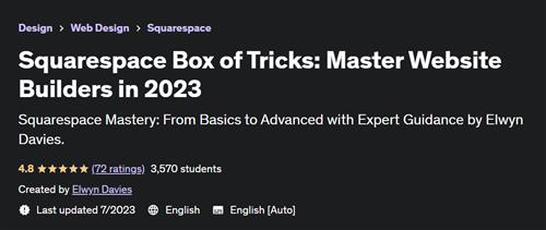 Squarespace Box of Tricks – Master Website Builders in 2023