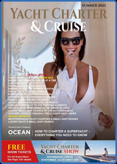 Yacht Charter & Cruise – May 2023