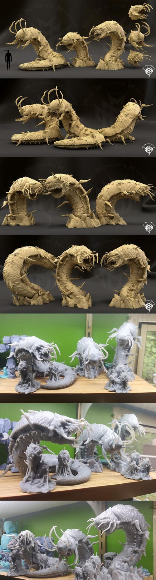 Mini Monster Mayhem � Earth Tremor - 3D Print Model STL