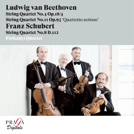 Párkányí Quartet - Beethoven: String Quartets Nos. 4 & 11 (2022) [Hi-Res]