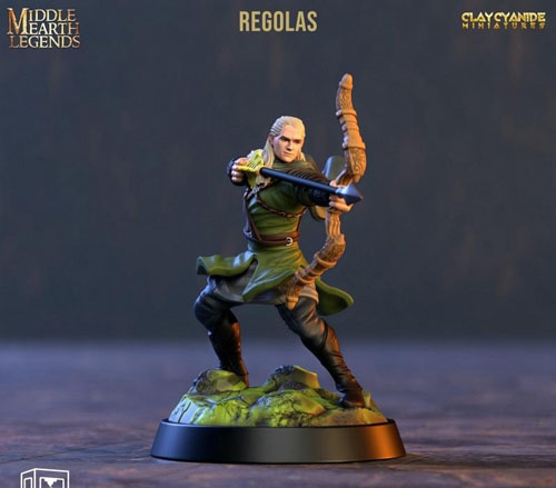 Middle Earth Legends  Regolas - 3D Print Model STL