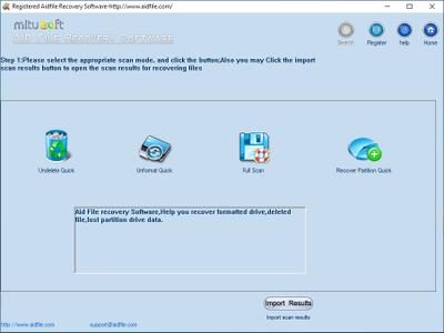 Aidfile Recovery Software 3.7.7.4