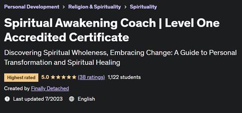 Spiritual Awakening Coach – Level One Accredited Certificate
