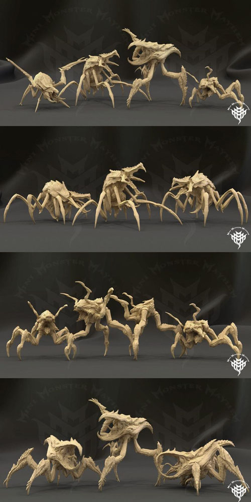 Mini Monster Mayhem � Crazed Arthros - 3D Print Model STL