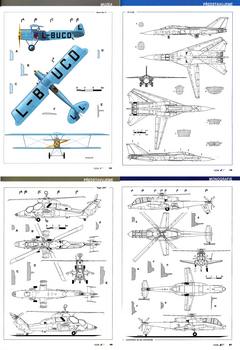 Letectvi+Kosmonautika 2005-12 - Scale Drawings and Colors