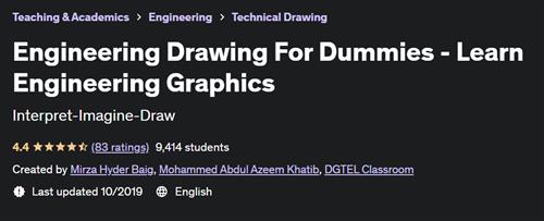 Engineering Drawing For Dummies – Learn Engineering Graphics