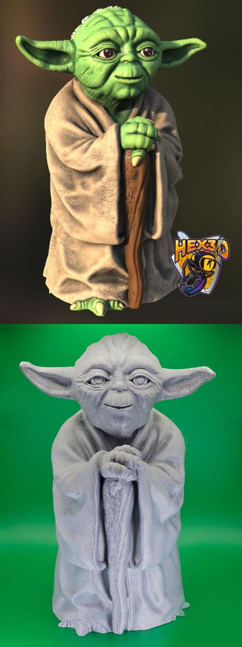 Yoda Puppet 1981 - 3D Print Model STL 