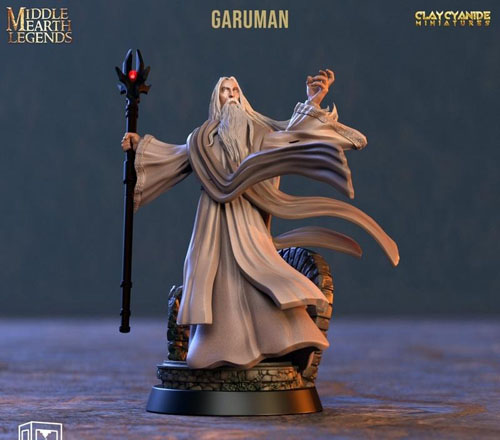 Middle Earth Legends  Garuman - 3D Print Model STL