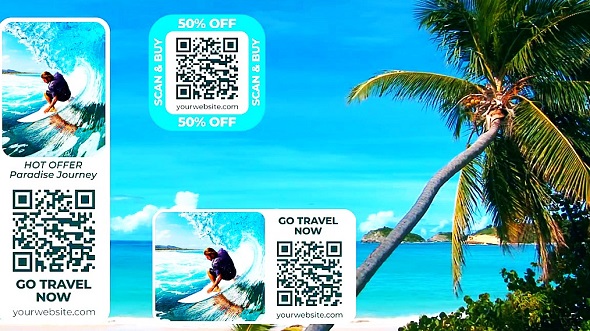 10 QR Code Overlays 1576597 - Project for After Effects 