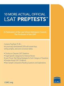 10 More, Actual Official LSAT PrepTests (PrepTests 19-28) (Lsat Series)