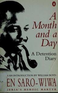 A Month and a Day A Detention Diary