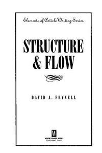Structure and Flow