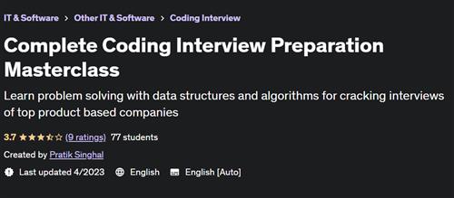 Complete Coding Interview Preparation Masterclass