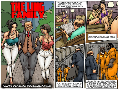 Illustratedinterracial - The Ling Family Porn Comic