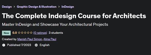 The Complete Indesign Course for Architects