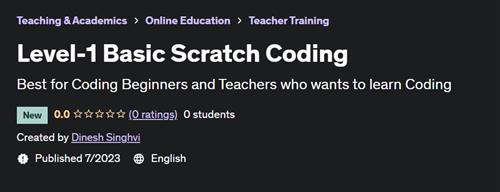 Level–1 Basic Scratch Coding
