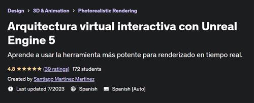Arquitectura virtual interactiva con Unreal Engine 5