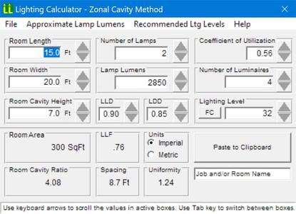 MC Group Lighting Calculator 23.6.6