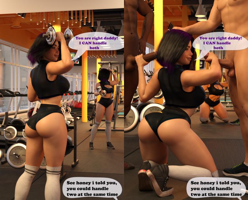 Breaks - Father's Wishes 1 3D Porn Comic