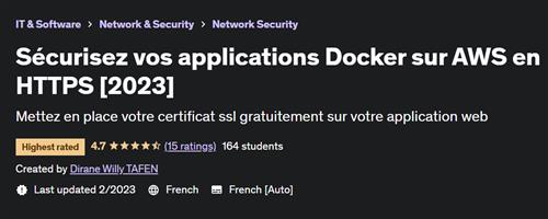 Sécurisez vos applications Docker sur AWS en HTTPS [2023]