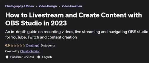 How to Livestream and Create Content with OBS Studio in 2023