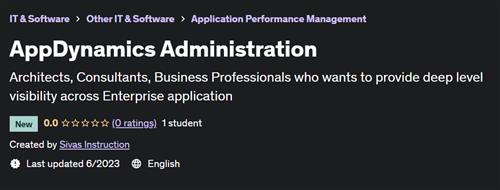 AppDynamics Administration