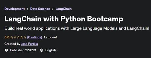 LangChain with Python Bootcamp