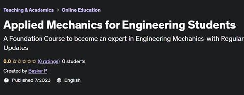 Applied Mechanics for Engineering Students