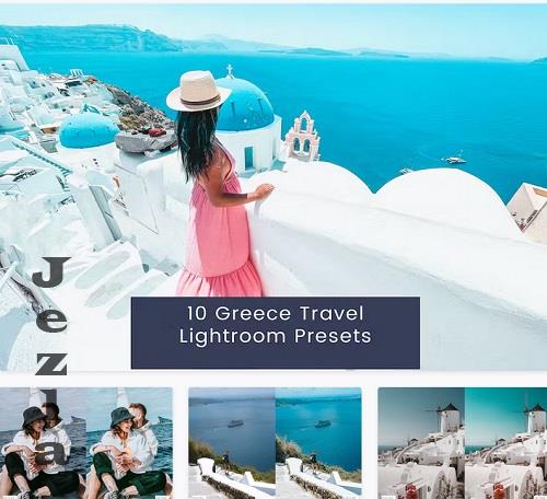 10 Greece Travel Lightroom Presets - YHBKW7M