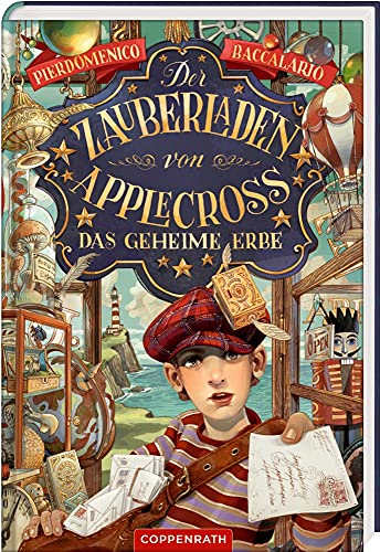 Cover: Pierdomenico Baccalario  -  Der Zauberladen von Applecross 1  -  Das Geheime Erbe