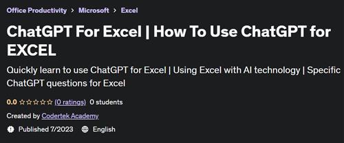 ChatGPT For Excel – How To Use ChatGPT for EXCEL