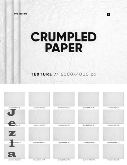 20 Crumpled Texture HQ - 27127518