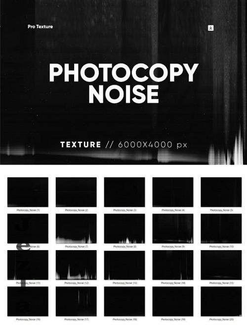 20 Photocopy Noise Texture - 27118945