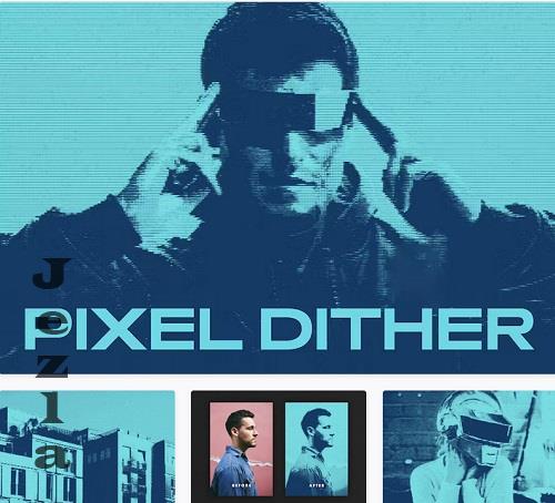 Pixel Dither Photo Effect - 26690176