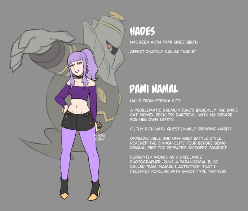 WingedWasabi - various - Pami Namal (Pokemon OC) Porn Comics