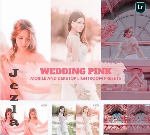 Wedding Pink Lightroom Presets Dekstop and Mobile - PQQSBJV