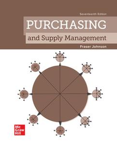 Purchasing and Supply Management, 17th Edition