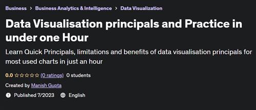 Data Visualisation principals and Practice in under one Hour