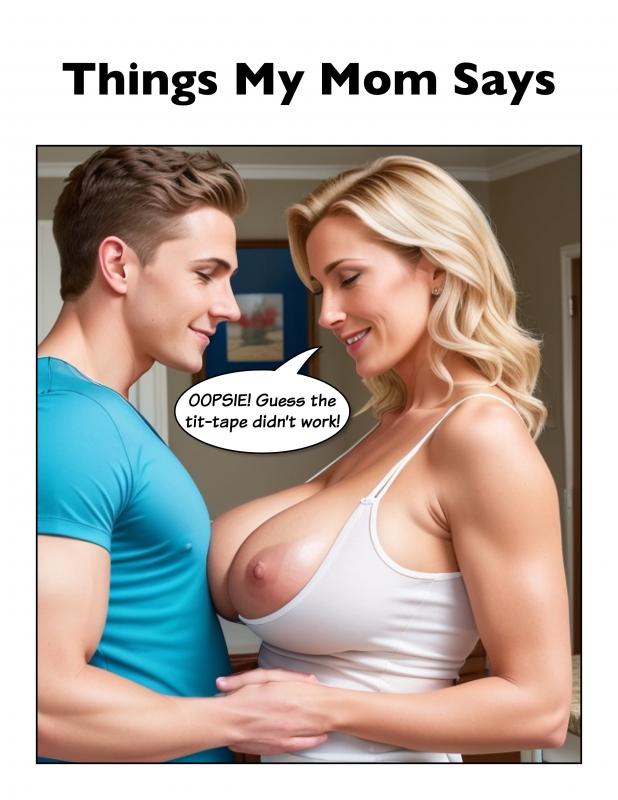 Ai generated - Things My Mom Says 3D Porn Comic