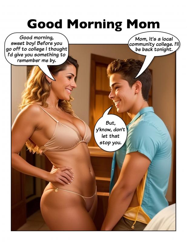 Ai generated - Good Morning Mom 3D Porn Comic