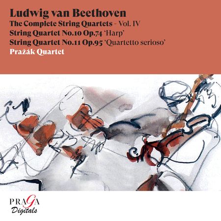 Prazak Quartet - Beethoven: String Quartets Nos. 10 & 11 (2021) [Hi-Res]