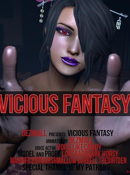 Vicious Fantasy ~Lulu~ /   ~  ~ (DeZmall) [2019, Big tits, Oral sex, SFM, Creampie, POV, WEB-DL] [rus, eng]